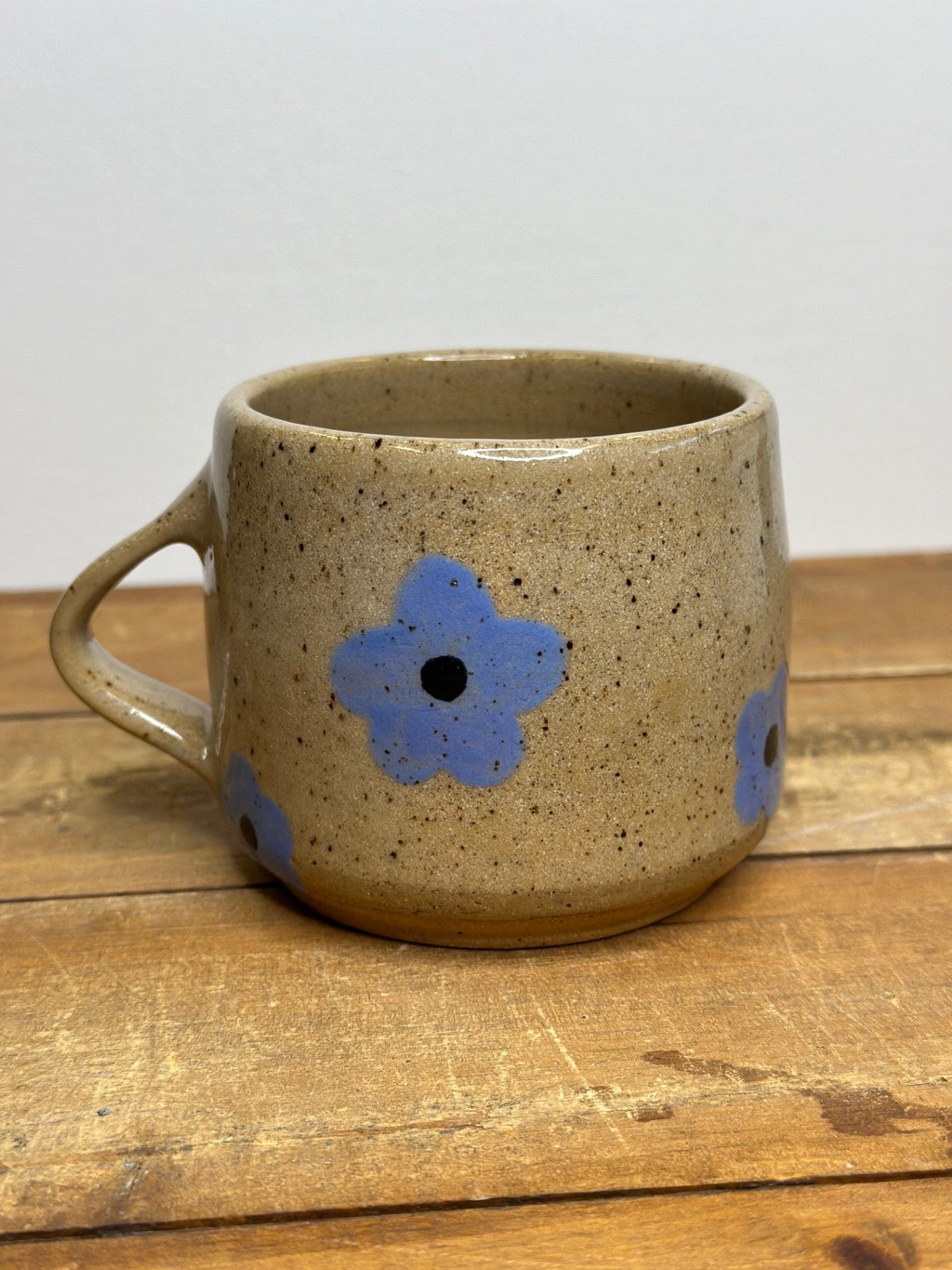 Flower Mug - Blue