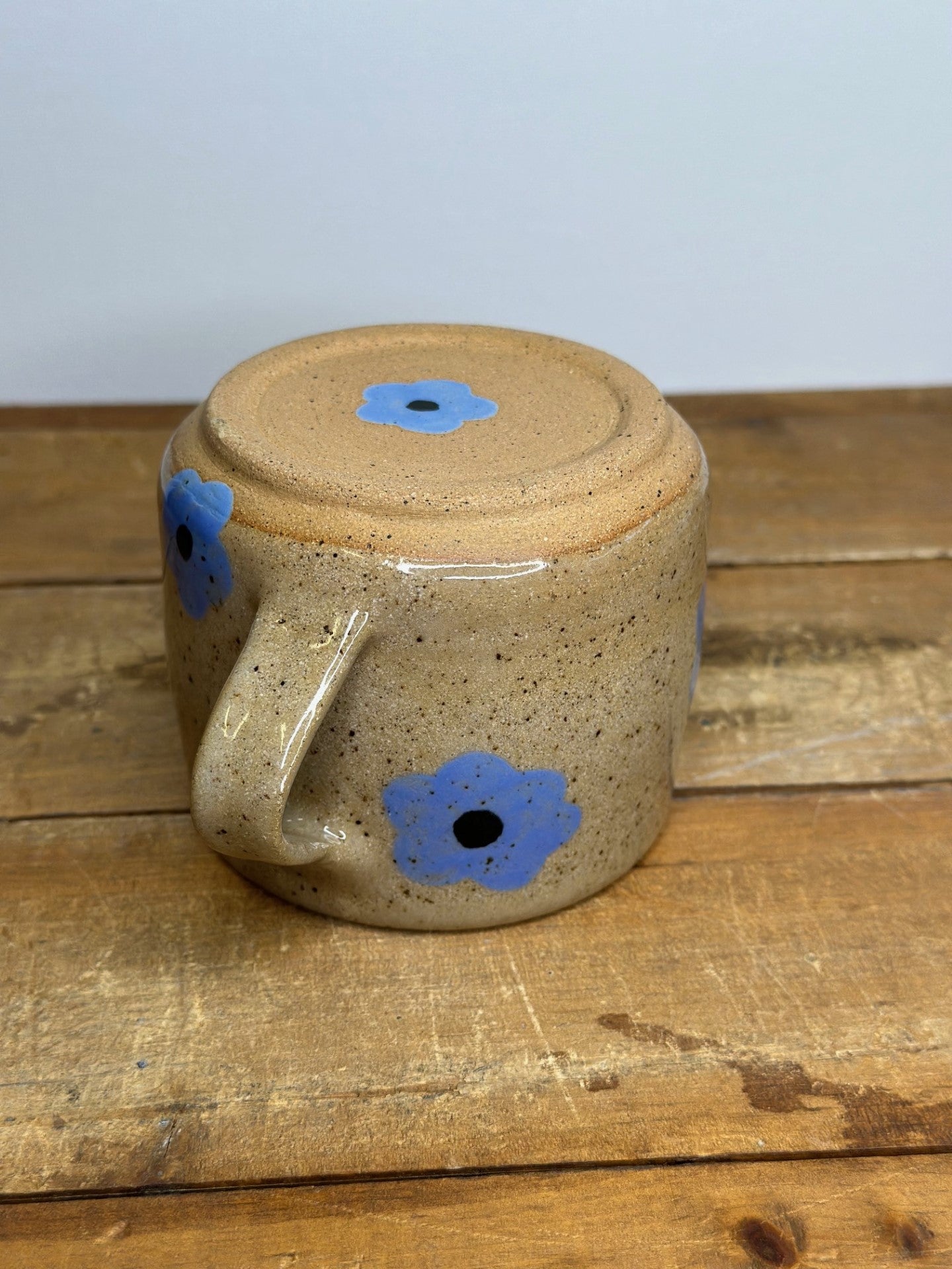 Flower Mug - Blue