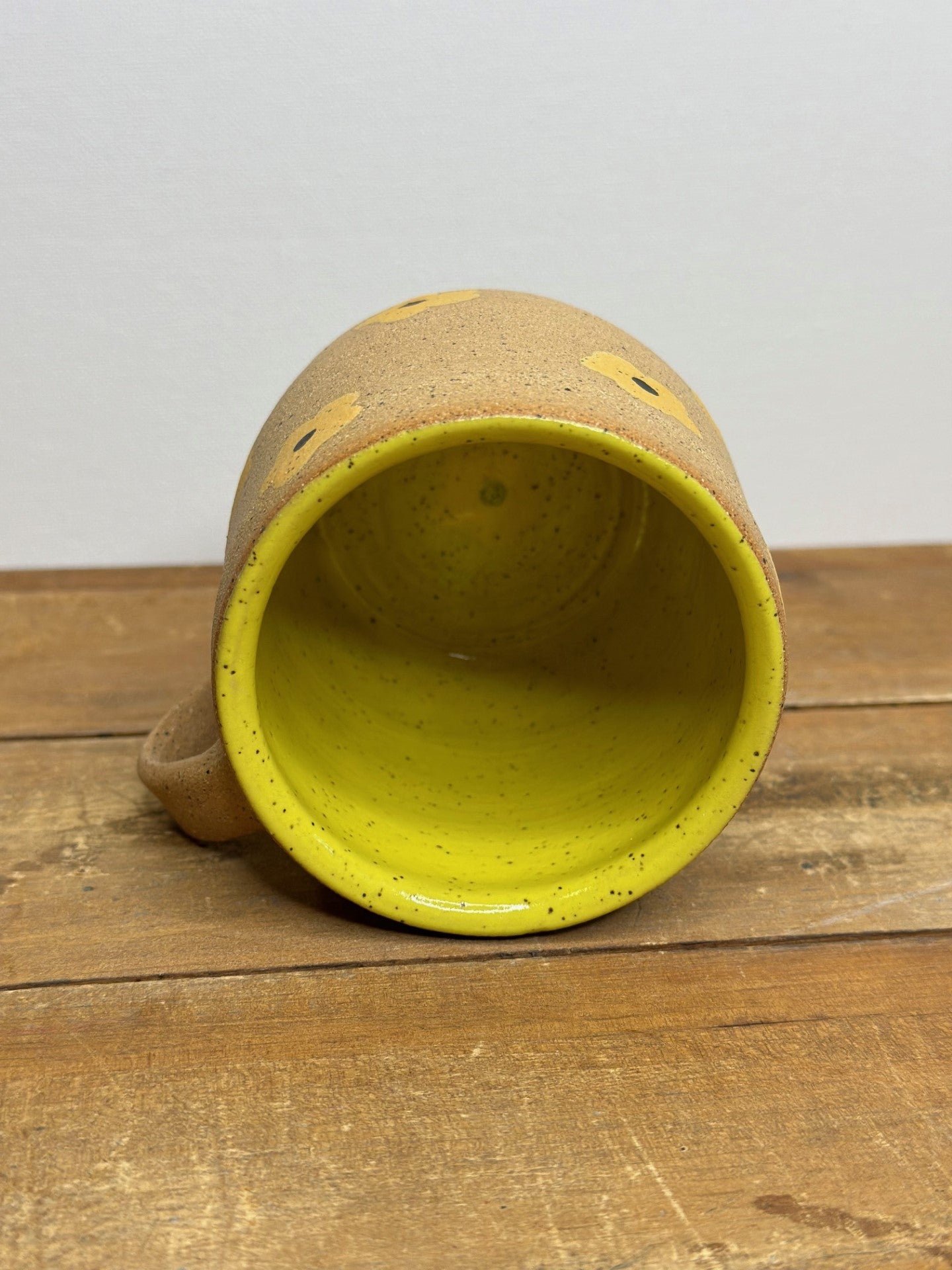 Flower Mug - Yellow